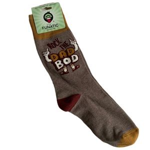 “Rock the Dad Bod” Men’s Socks